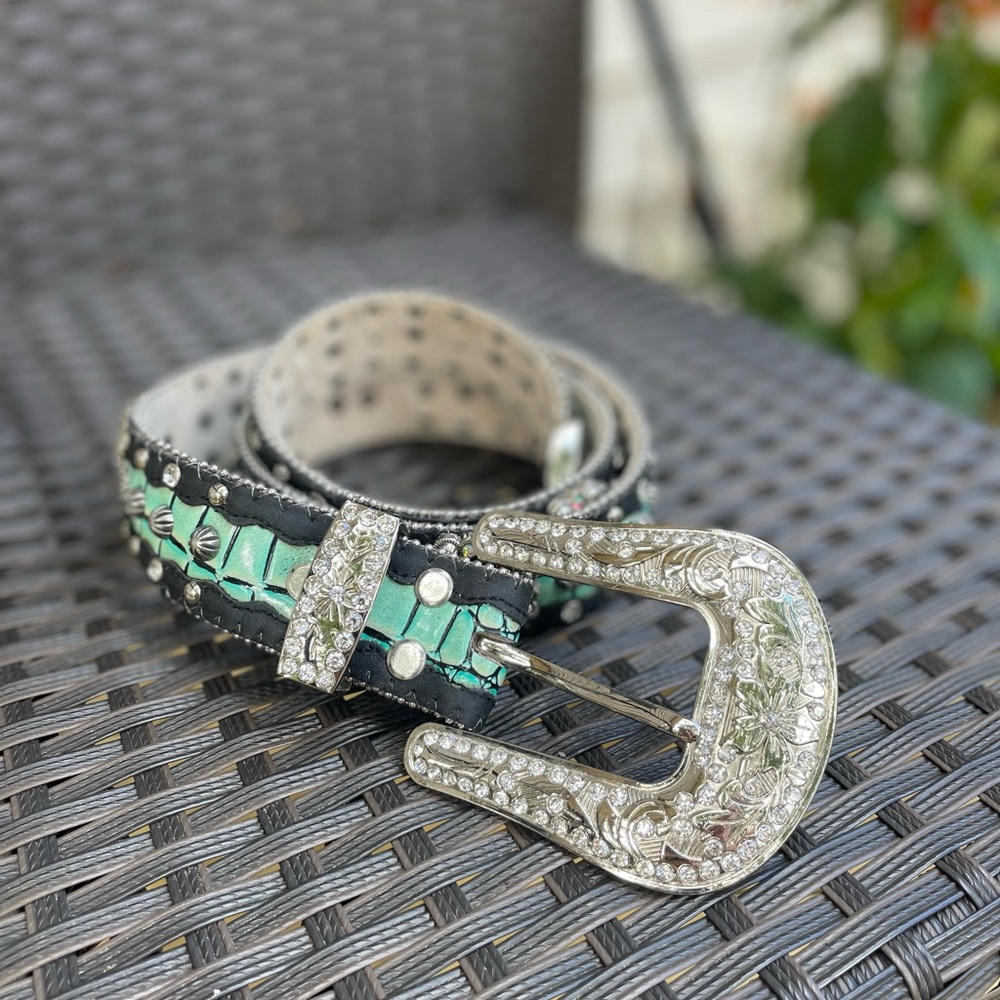 Southwestern Rhinestone Belt Country Nashville Shyanne